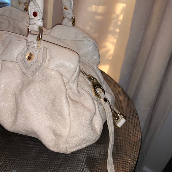 Marc by Marc Jacobs leather cream handbag - Picture 3 of 4